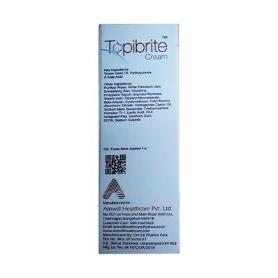 TOPIBRITE Cream 25gm - Hyperpigmentation-Oth
