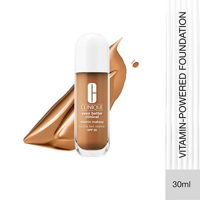 Clinique Even Better Clinical Vitamin Makeup Foundation with SPF 50 - Medium Deep Warm 2 30 ml - Foundation