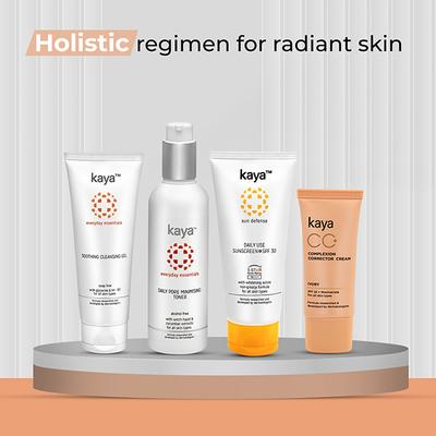 Kaya Clinic Cc+ Complexion Corrector Cream With Niacinamide + Spf25 - Light, Matte 30 gm - Bb & Cc Creams