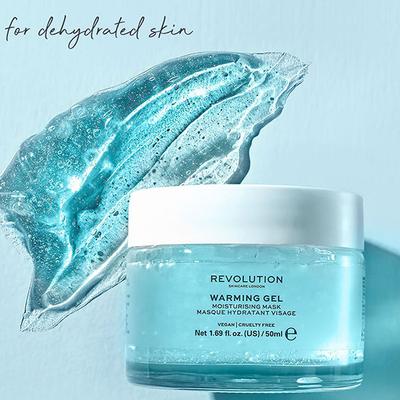 Revolution Skincare Warming Gel Moisturising Face Mask 50 ml - Masks & Peels