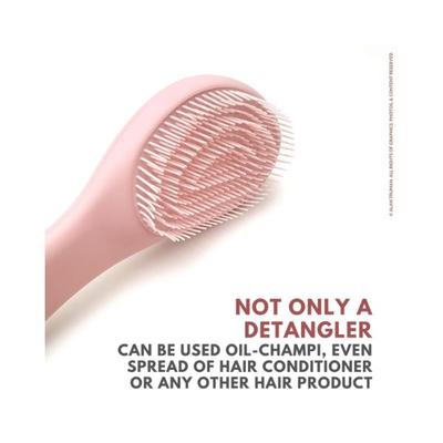 Alan Truman Dt04 Detangling Brush Pink 1's - Hair Brushes
