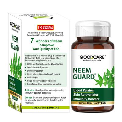 Goodcare Neem Guard Capsule 60's - Speciality Medicines