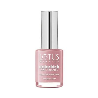 Lotus Makeup Colorkick Nail Enamel Toffee 910 10 ml - Nail Polish