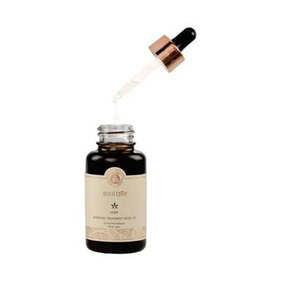 SoulTree Hemp Ayurvedic Treatment Facial Oil for Youthful Radiance 30 ml - Face Oils