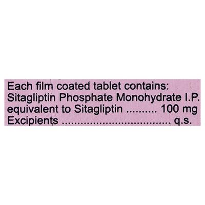 SITACIP 100 Tablet 10's - Diabetes-Ant