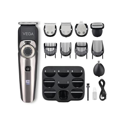 Vega 9 In 1 Pro Multi Grooming Trimmer for Men (VHTH-32) 583 gm - Shaving & Hair Removal