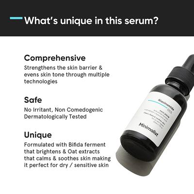 Minimalist Niacinamide Face Serum 30 ml - Face Serum