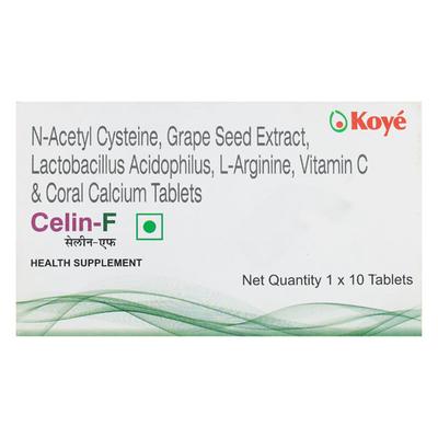 CELIN F Tablet 10's - Supplements-Vam