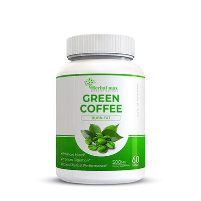 Herbal Max Green Coffee Burn Fat Dietary Supplement 500 mg Capsule 60's - Weight Loss
