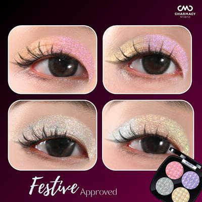 Charmacy Milano Insane Quad Eyeshadow Palette- 03 3.6 g - Eye Shadow Palettes