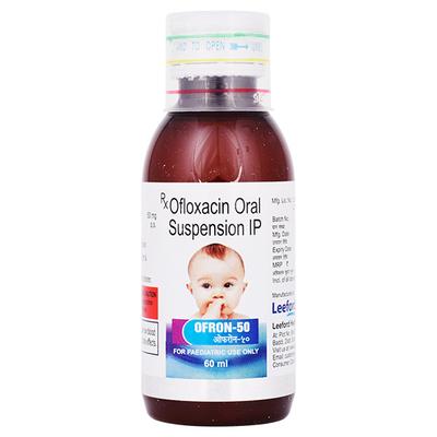 OFRON 50 Oral Suspension 60ml - Bacterial Infections-Qui