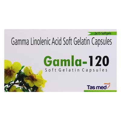 GAMLA 120mg Soft Gelatin Capsule 15's - Supplements-Sup