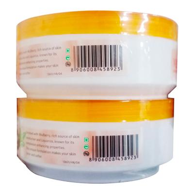 Vlcc Insta Fair & Glow Moisturizing Cold Cream Mulberry & Liquorice 75 gm (Buy 1 Get 1 Free) - Face Creams