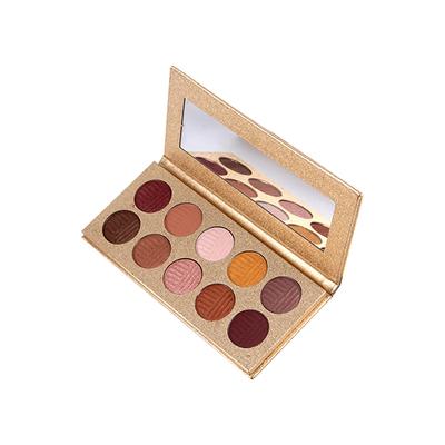 Miss Rose 10 Color High Pigmented Shimmer Eyeshadow 7001 - 490Z3 25 gm - Eyeshadow, Bases & Primers