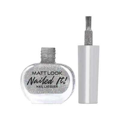 Matt Look Nailed It Nail Polish, Chip Free, Quick Dry, Longer Stay, Highly Pigmented Lacquer, Natural Finish , Shimmering Brown 27 10 ml - Nail Polish