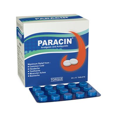 Paracin 500Mg Tablet 15's - Fever-Ana