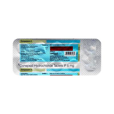 DONPEZEM 5 Tablet 10's - Alzheimer-Neu