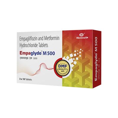 EMPAGLYDE M 500 Tablet 10's - Diabetes-Ant
