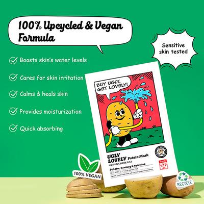 The Face Shop Ugly Lovely Potato Masksheet 23 ml - Sheet Masks