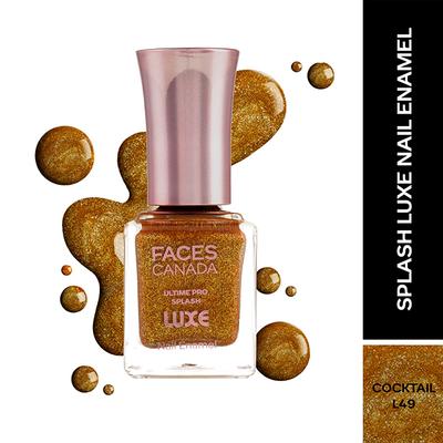 Faces Canada Ultime Pro Splash Luxe Nail Enamel - Cocktail (L49) 12 ml - Nail Polish