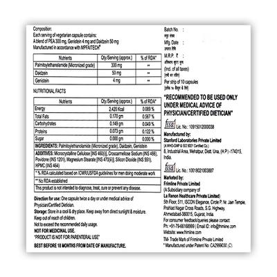 PALMITOLE Capsule 10's - Neuropathic Pain-Dru