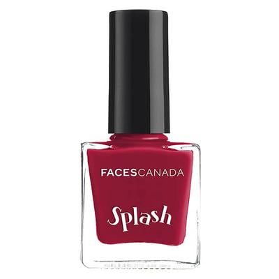 Faces Canada Splash Nail Enamel Merlot 137 8 Ml - Nail Polish