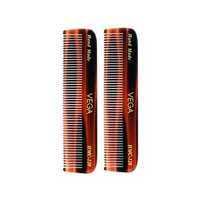 Vega Pocket Hair Comb, for Men and Women (VC2HMC-120) 2's - Hair Combs