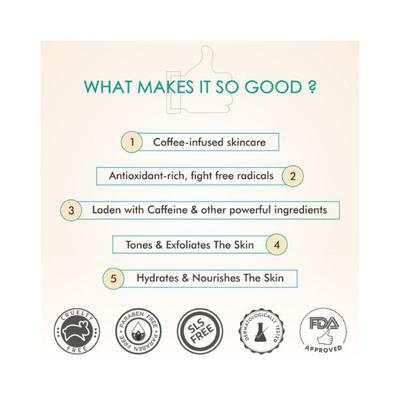 mCaffeine Coffee Face Toning Kit 140 gm - Face Packs