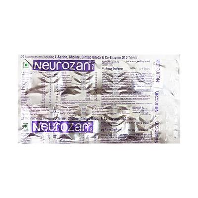 NEUROZAN GLUTEN FREE 600iu Tablet 10's - Supplements-Vit
