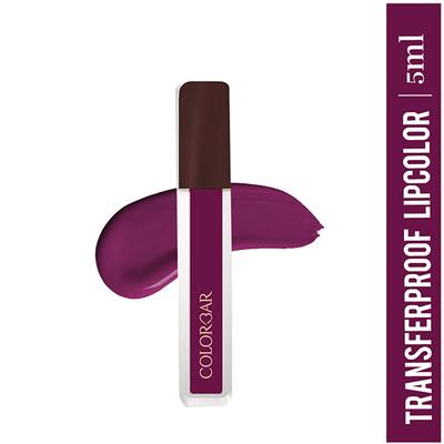 Colorbar Powerkiss Vegan Matte Lipcolor Transferproof Long-Lasting Hydrating Vampire -023 5ml - Liquid Lipsticks