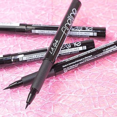 L.A.Girl Fineline Liquid Eyeliner-Black 1.1 ml - Eyeliners