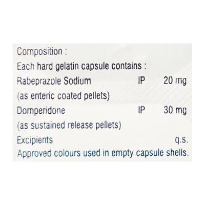 REZIDOM SR Capsule 10's - Ulcer/Reflux/Flatulence-Aaa