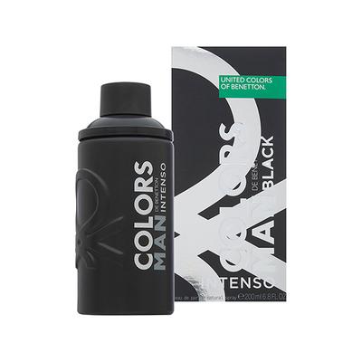 United Colors of Benetton Colors Man Black Intenso Eau de Parfum 200 ml - Men Perfumes (Edt/Edp)