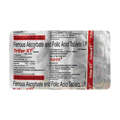 TRIFER XT Tablet 10's - Anaemia-VMA