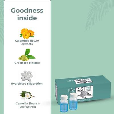 Silky Technobasics .03 Deli Care Actival Restructuring Oil Wash (10ml/10Pcs) 10's - Hair Treatment