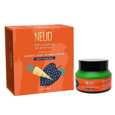 NEUD Carrot Seed Premium Skin Repair Cream for Men & Women 50 gm - Face Creams