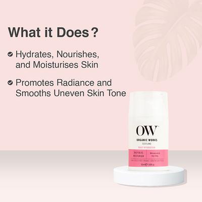 Organic Works Daily Bliss Moisturiser 50 ml - Day Cream