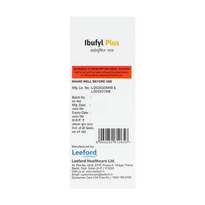 IBUFYL PLUS Suspension 60ml - Pain relief-Ano