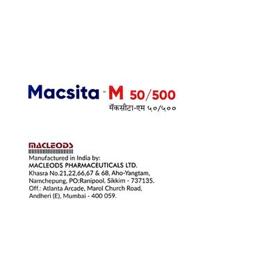 MACSITA M 50/500 Tablet 10's - Diabetes-Ant
