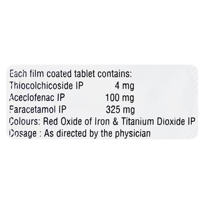 SIGNOFLAM TH 4 Tablet 10's - Muscle Spasm-Mus