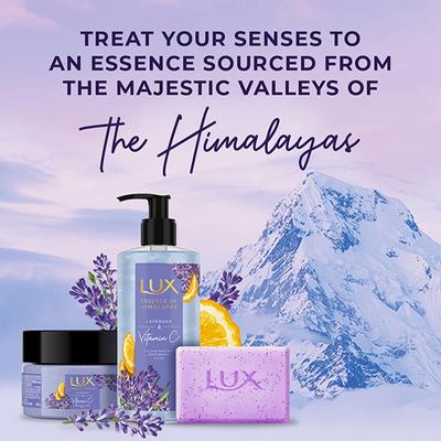 Lux Lavender & Vit C Creme Body Scrub 300 gm - Scrubs & Exfoliants