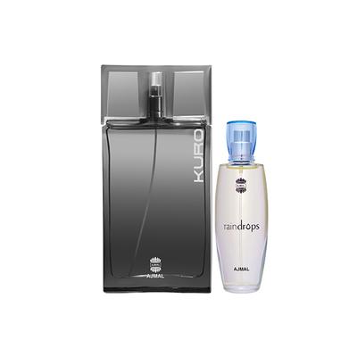 Ajmal Kuro EDP Aromatic Spicy Perfume And Raindrops EDP Floral Chypre Perfume 140 ml - Perfumes (Edt/Edp)
