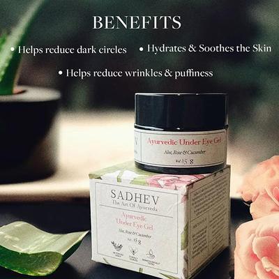 Sadhev Under Eye Gel 15 gm - Under Eye Creams & Serums