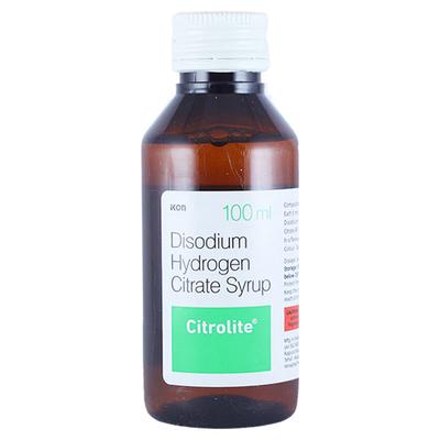 CITROLITE Syrup 100ml - Kidney Disease/Stones-Uri