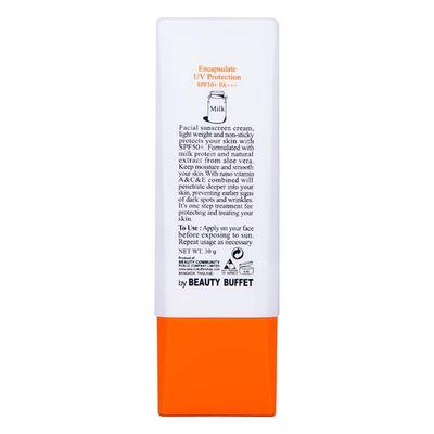 Scentio Milk Plus Organic Encapsulate UV Protection SPF50+ PA+++ 30 ml - Face Creams