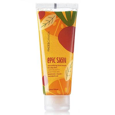Faces Canada Epic Skin Facewash For Oily Skin 50 Ml - Face Scrubs