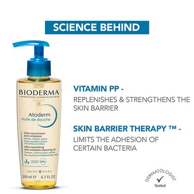 Bioderma Atoderm Huile de douche Cleansing Oil 200 ml - Essential Oils