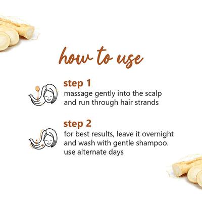 Plum Ginseng Root Nourish Hair Oil 100 ml - Hair Oils