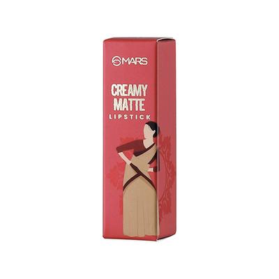 Mars Creamy Matte Lipstick- Bihu Bliss 3.2 gm - Lipsticks