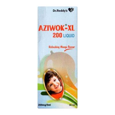 Aziwok XL 200 Refreshing Mango Flavour Liquid 30ml - Bacterial Infections-Mac